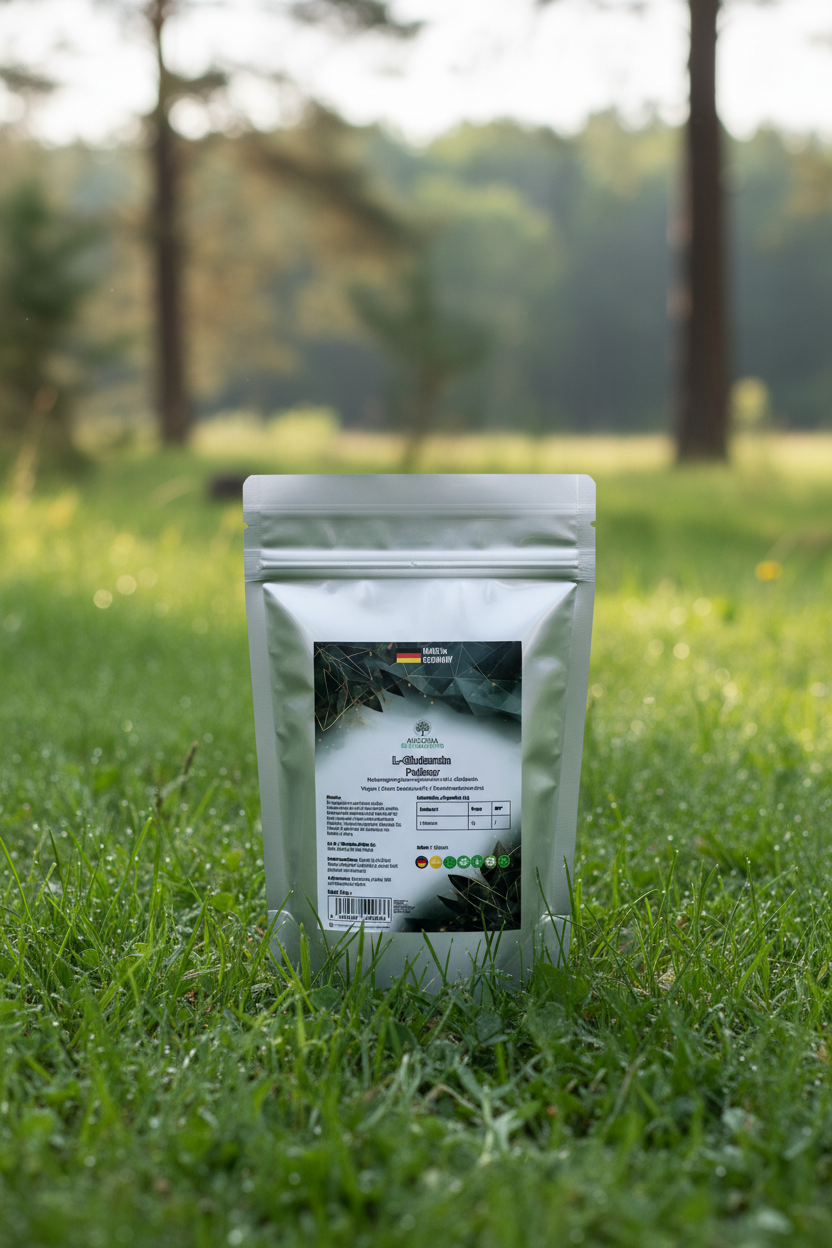 L-Glutamin Pulver Doypack - 500g