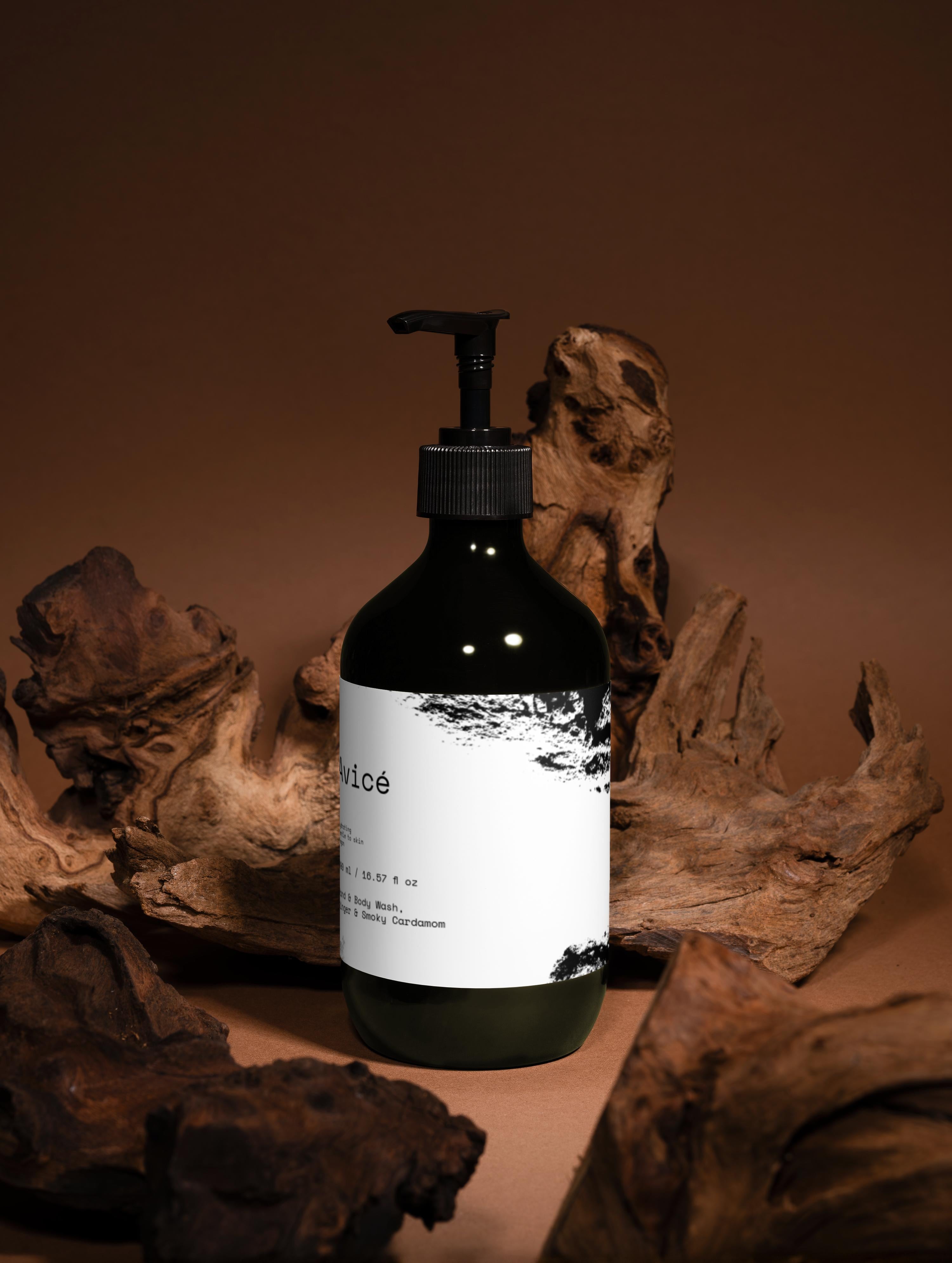 Hand & Body Wash, Ginger & Smoky Cardamom