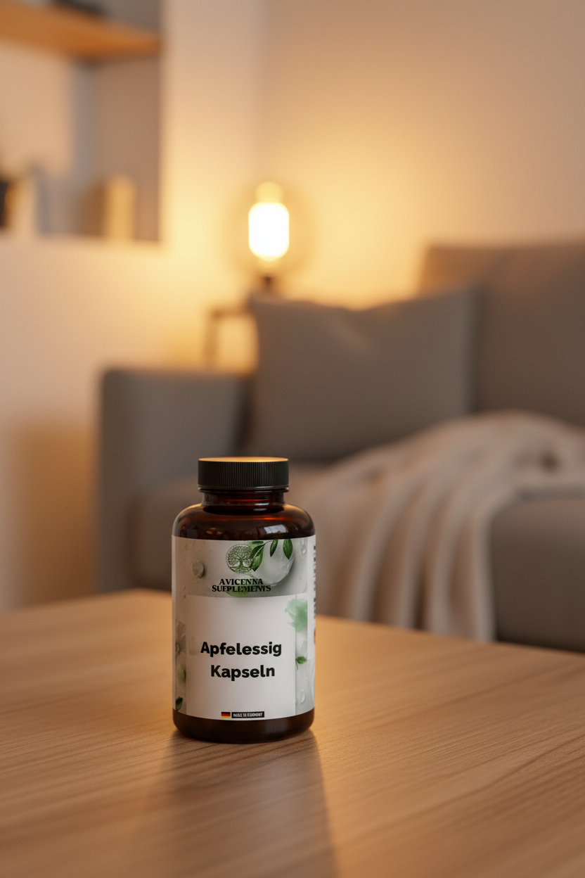 Apfelessig Extrakt Kapseln (600mg je Kapsel) - 120 vegane Kapseln