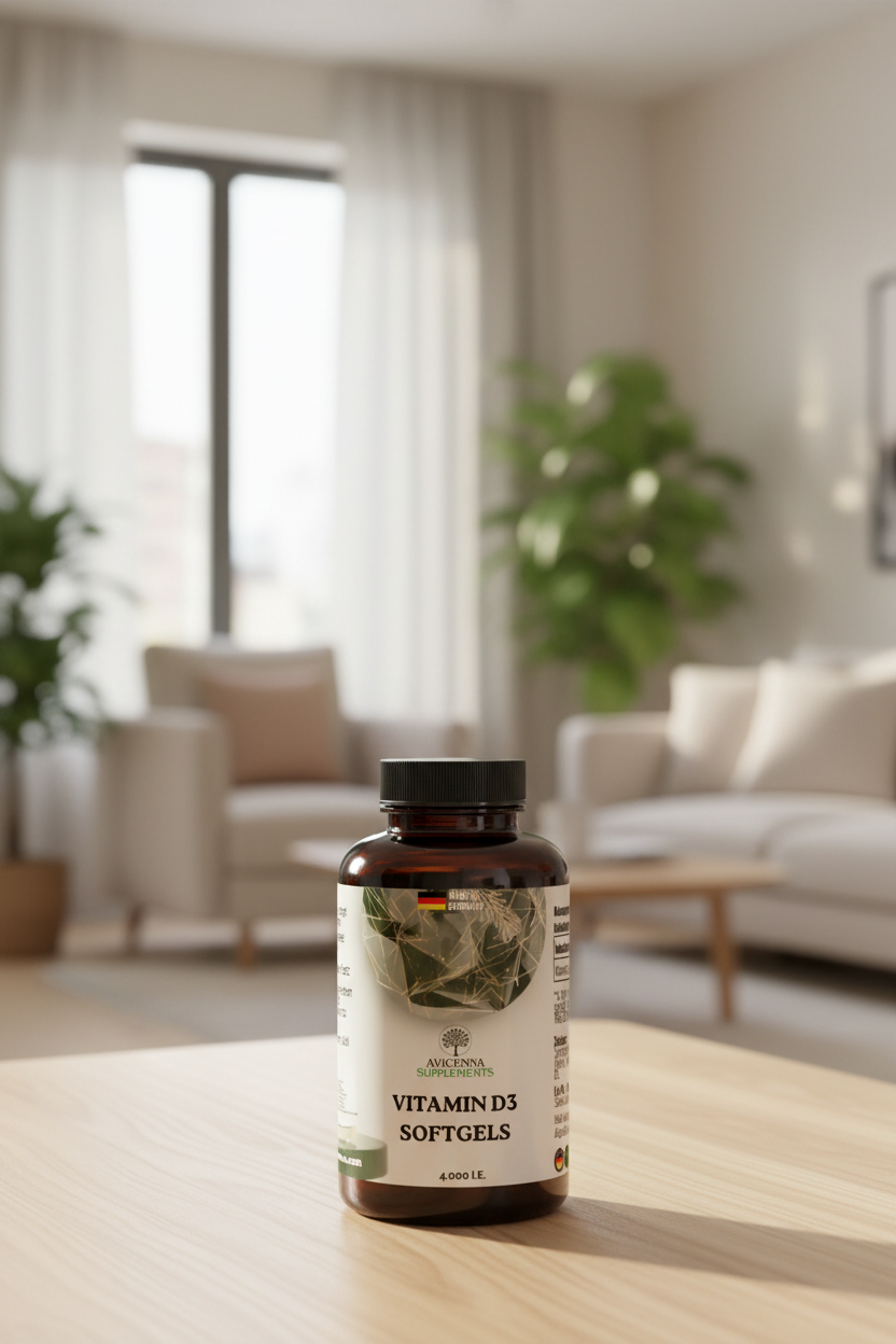 Vitamin D3 4.000 IE - 180 Softgels