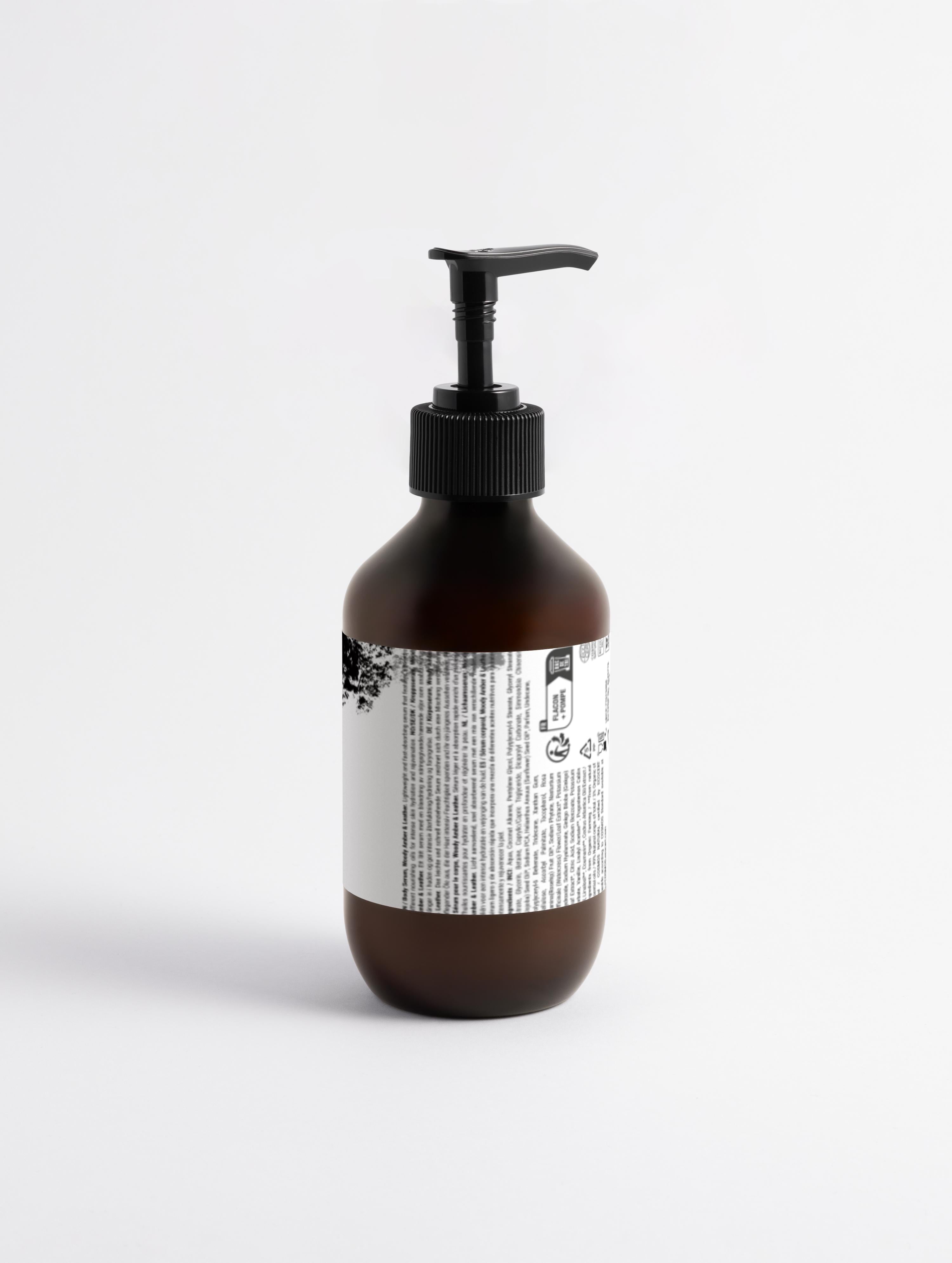 Silk Skin Body Serum, Woody Amber & Leather